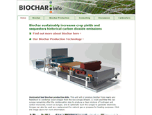 Tablet Screenshot of biochar.info